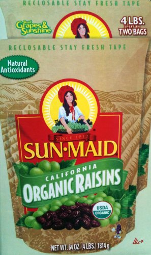 DUKUANGGT Sun Maid Organic Raisins