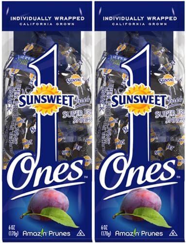 Sunsweet Individually Wrapped Prunes 6oz 2 Pack