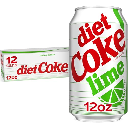 Diet Coke Lime Soda Fridge Pack 12oz 12 Cans