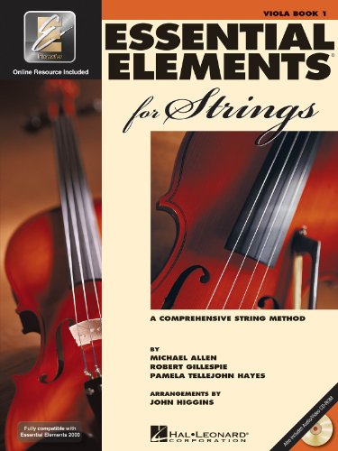 Essential Elements 2000 Strings Book 1 Viola with CD