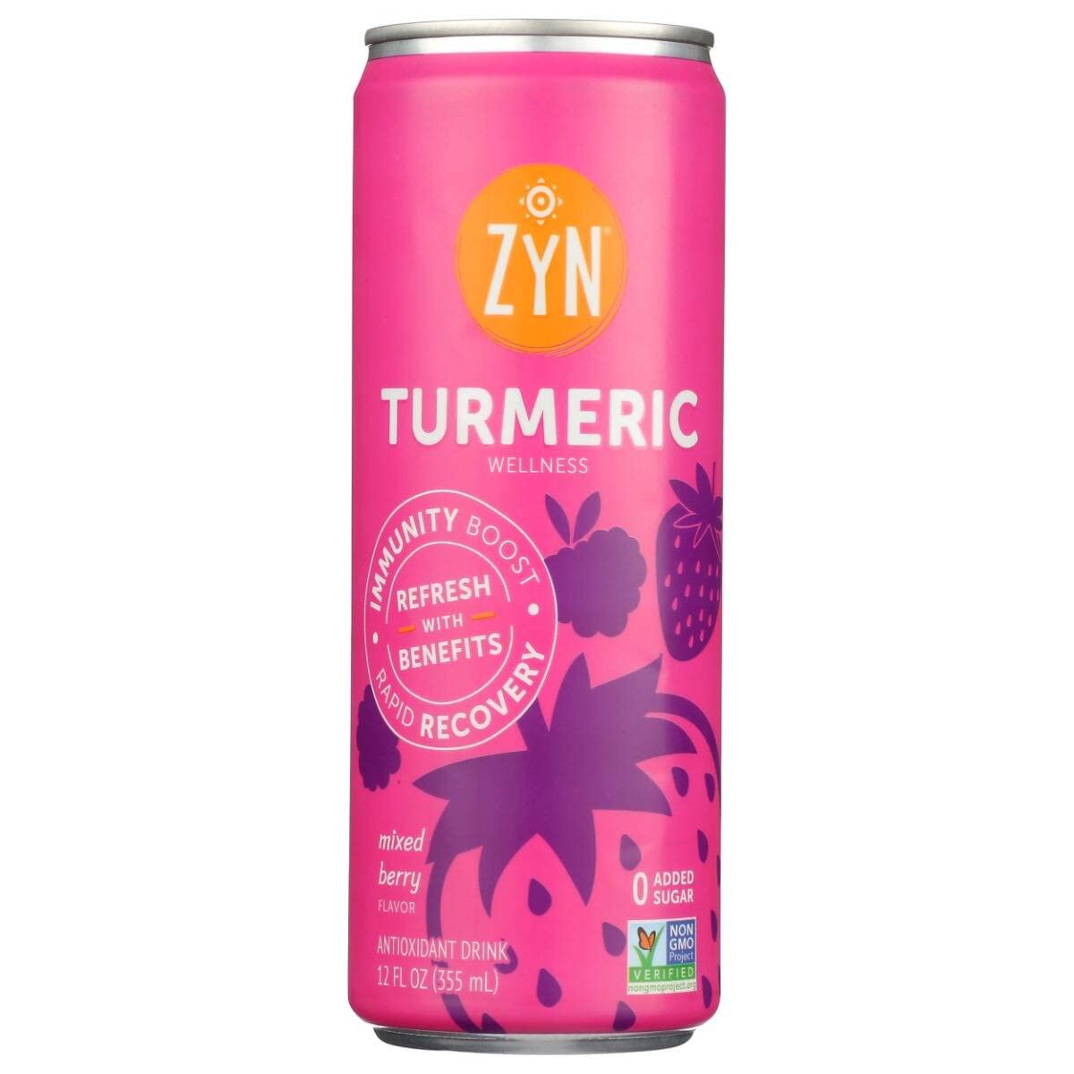 Zyn Turmeric Mixed Berry Drink 12oz