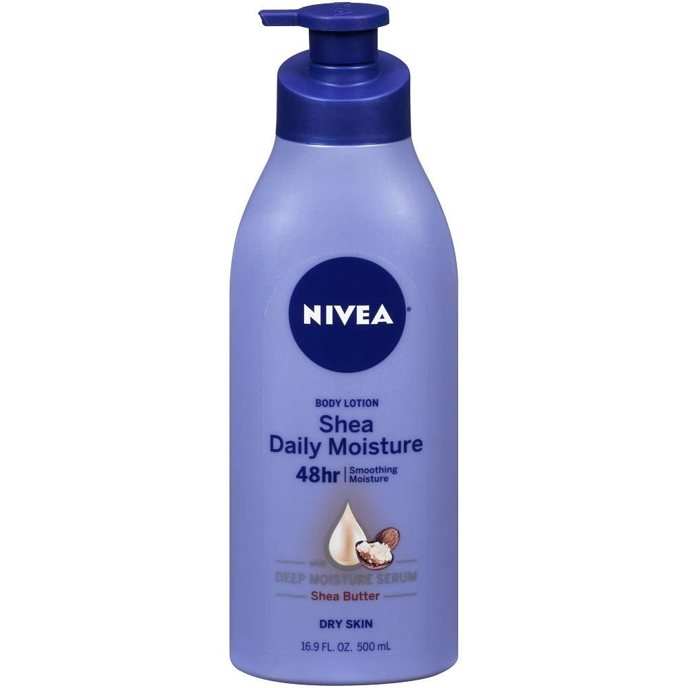 NIVEA Shea Daily Moisture Body Lotion, 16.9 oz