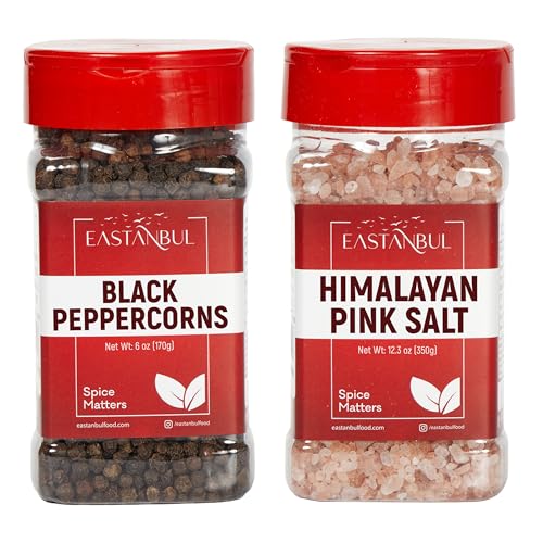 Salt Pepper Grinder Refill Pink Himalayan Peppercorns Box