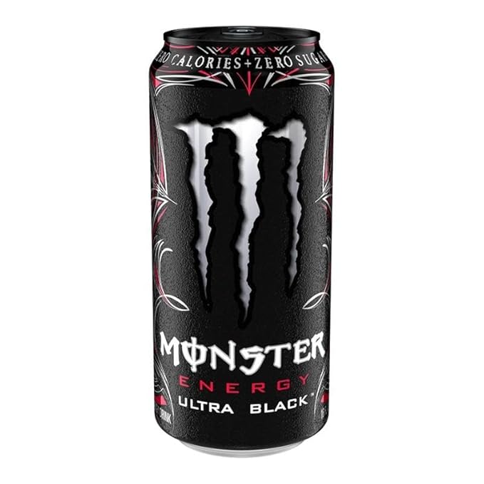 Ultra Black Energy Drink, 16 Fl Oz