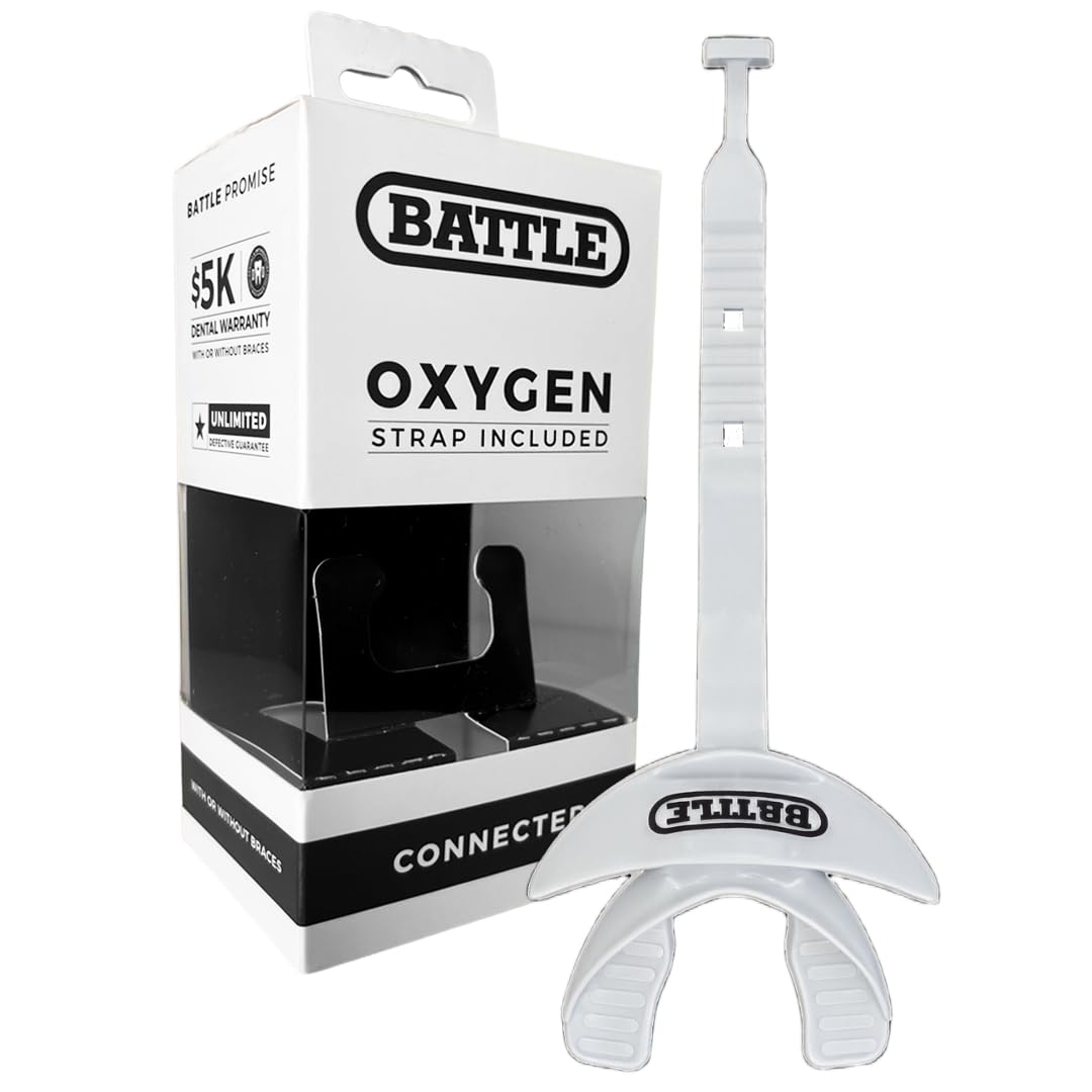 Battle Oxygen Lip Protector Mouthguard White