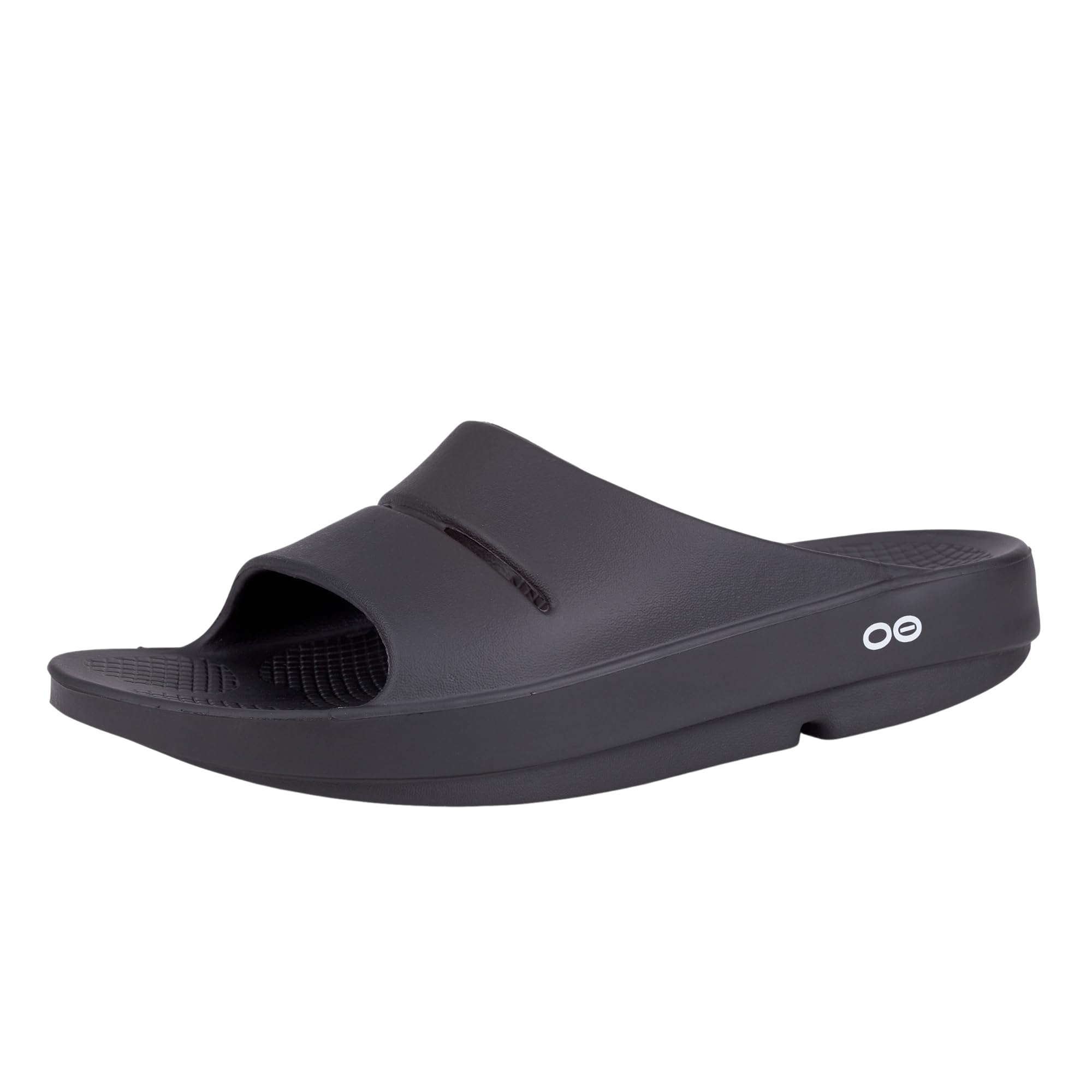 OOFOS OOahh Recovery Slide Black W11/M9