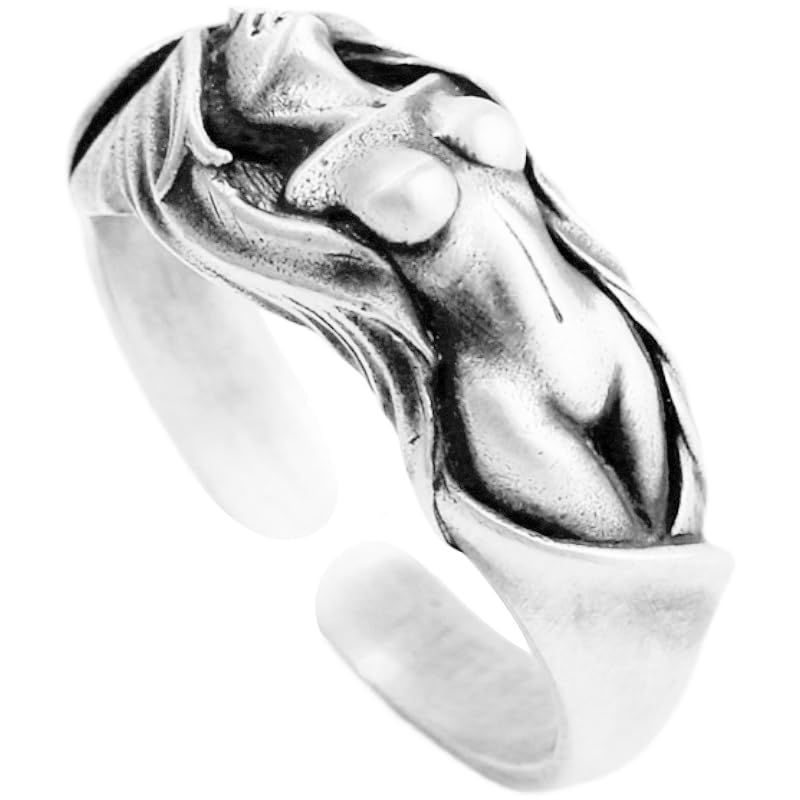Vintage Naked Lady Adjustable Ring