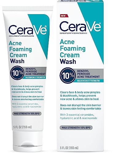 CeraVe Acne Foaming Cream Wash 5oz