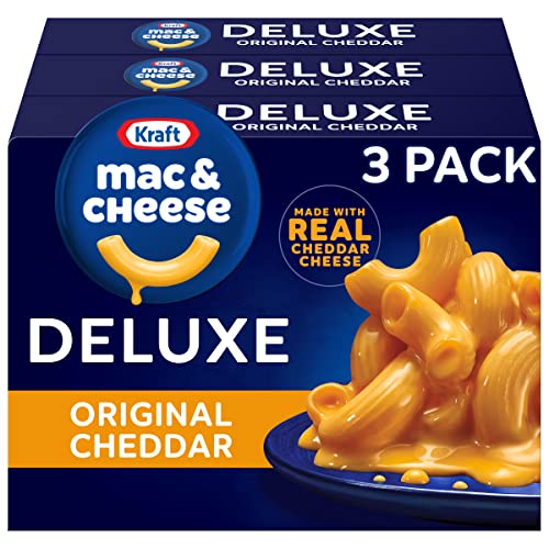 Kraft Deluxe Mac & Cheese 14oz 3 Pack