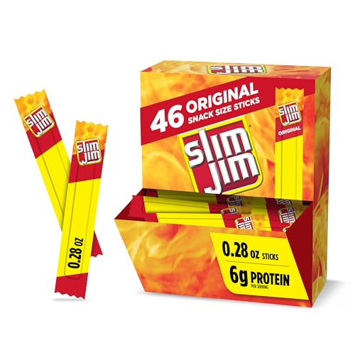 Slim Jim Original Meat Sticks 0.28oz 46 Count