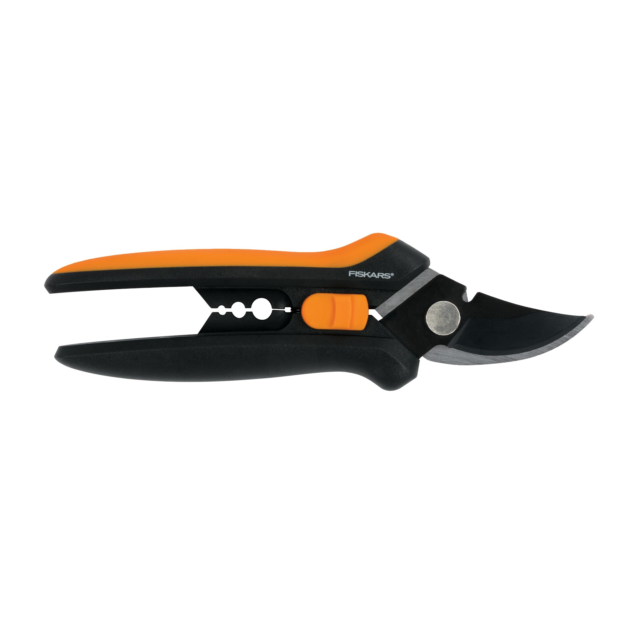 Fiskars Floral Pruning Shears Black Orange
