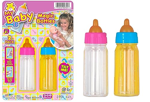 Ja-Ru Magic Baby Doll Bottles Milk Juice Set
