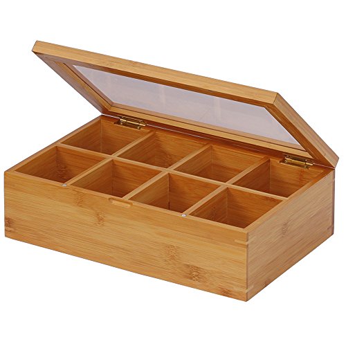 Oceanstar Natural Bamboo Tea Box
