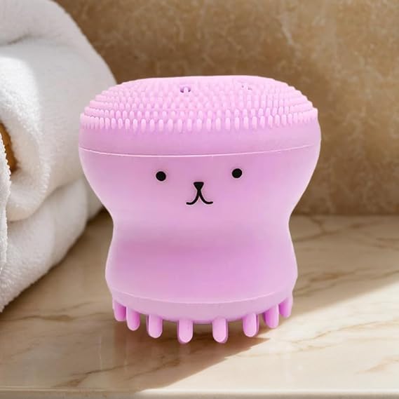 LAIKOU Cute Octopus Face Brush