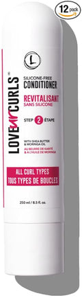 Love ur Curls Step 2 Sulfate Free Conditioner All Curl Types w/ Shea Butter & Moringa Oil 8.5oz