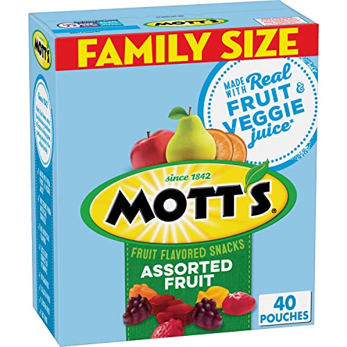 Mott's Assorted Fruit Snacks Gluten Free 40 Count