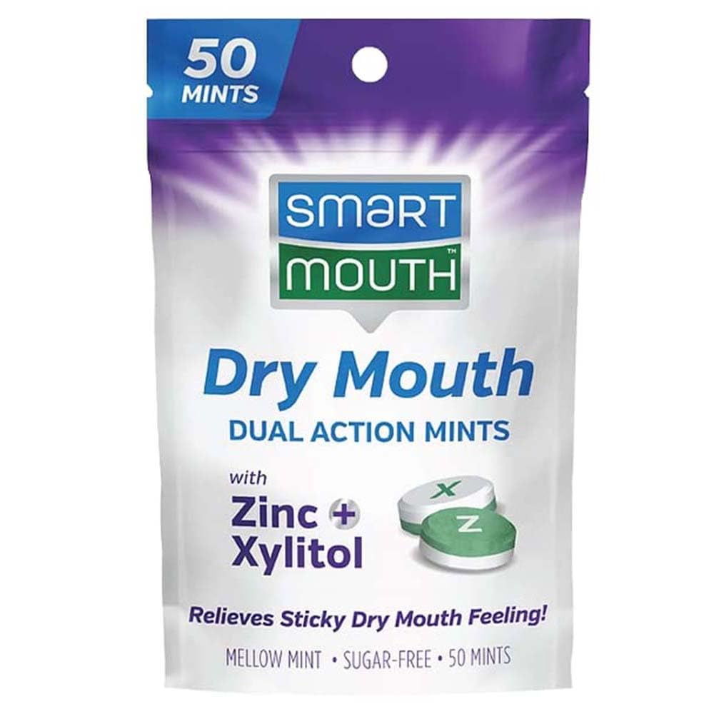 SMART MOUTH Dry Mouth Dual Action Mints 50ct.