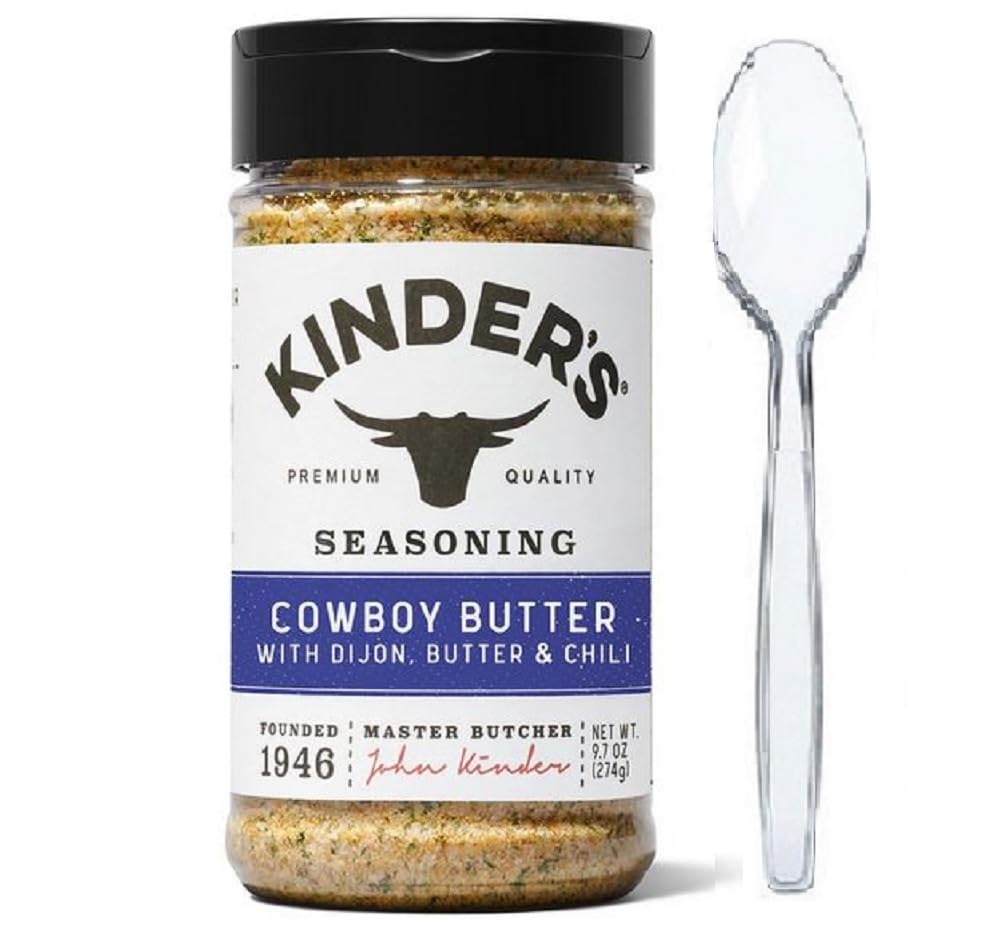 Cowboy Butter with Dijon Chilli 9.7oz with Spoon