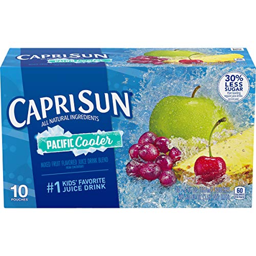 Capri Sun Pacific Cooler Juice Pouches 6oz 10 Pack