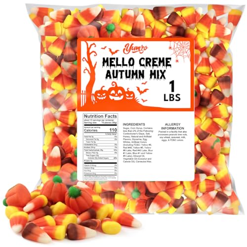 Autumn Mix Candy Corn Pumpkins Halloween 1lb