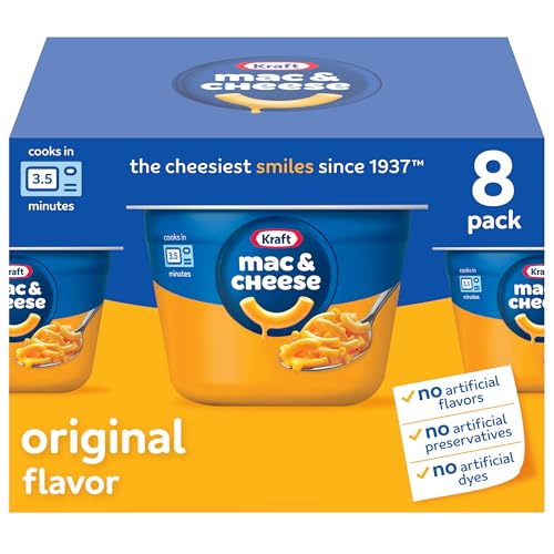 Kraft Original Mac & Cheese Cups 8 Count