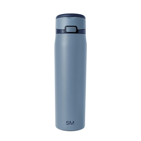 Simple Modern Water Bottle with Straw & Handle | 24oz | Blue