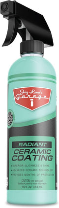 Jay Leno's Garage Radiant Ceramic Coating Cars and Trucks, Easy-to-Apply Long-Lasting Ceramic Coat Protection, Enhances Shine and Gloss 16oz