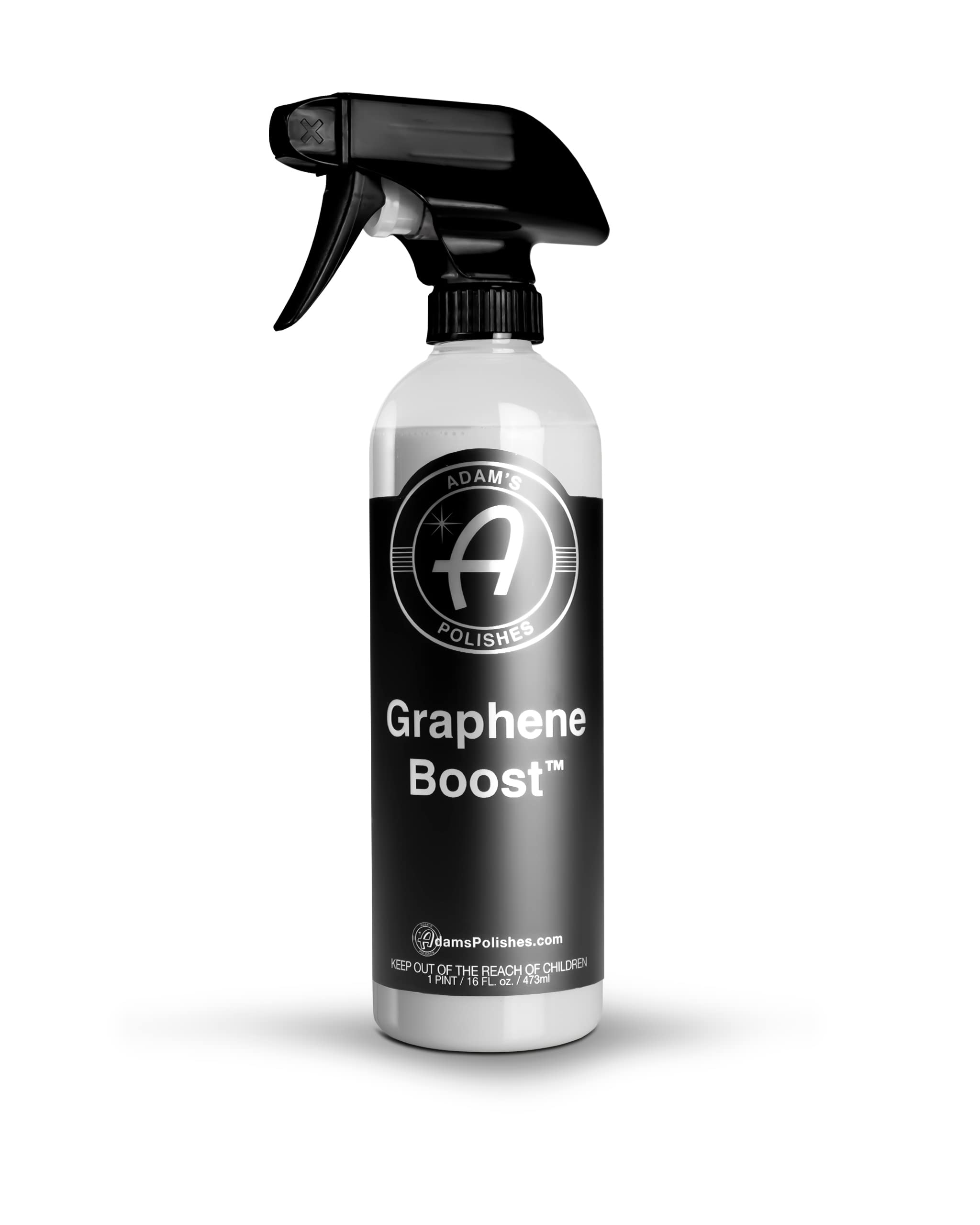 Adam's Graphene Boost - Graphene Ceramic Coating Spray For Car Detailing | Adds Protection & Extends The Life Of Top Coat Ceramics | Maintenance Spray On Wipe Off | Car Boat RV Motorcycle