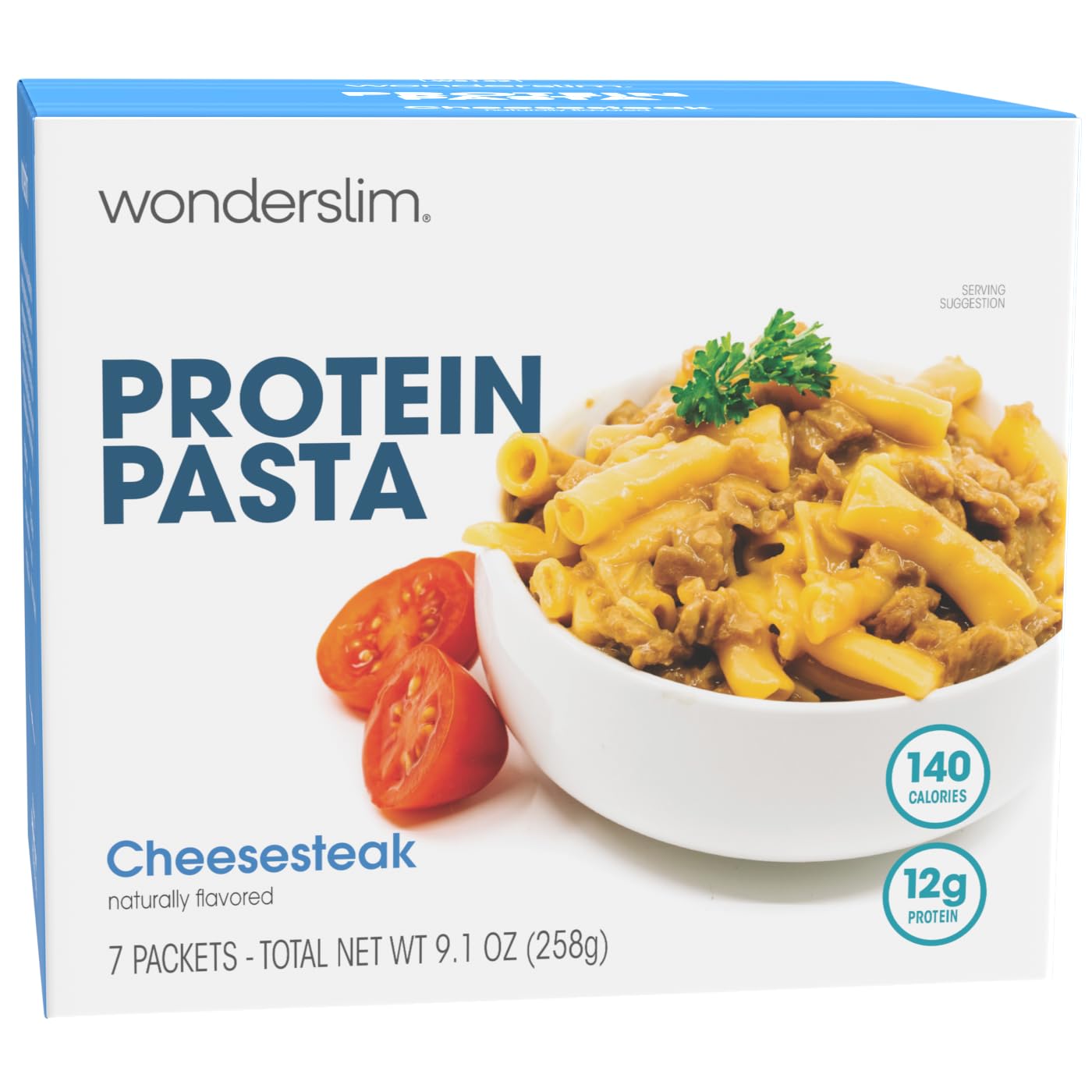 WonderSlim Cheese Steak Protein Pasta 7 Count