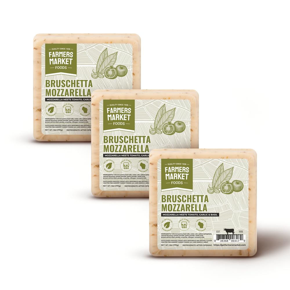 Farmers Market Wisconsin Cheese Gift Set Gluten-Free 3-Pack