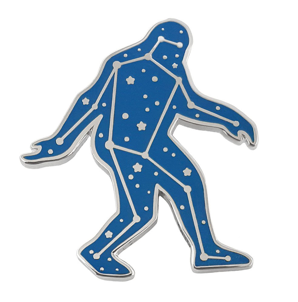 Pinsanity Bigfoot Constellation Enamel Pin