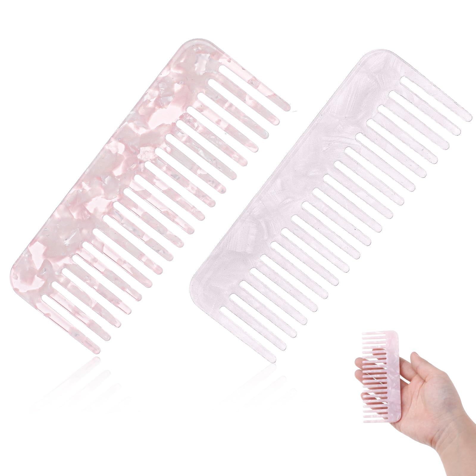 2-Pack Tortoise Pocket Combs