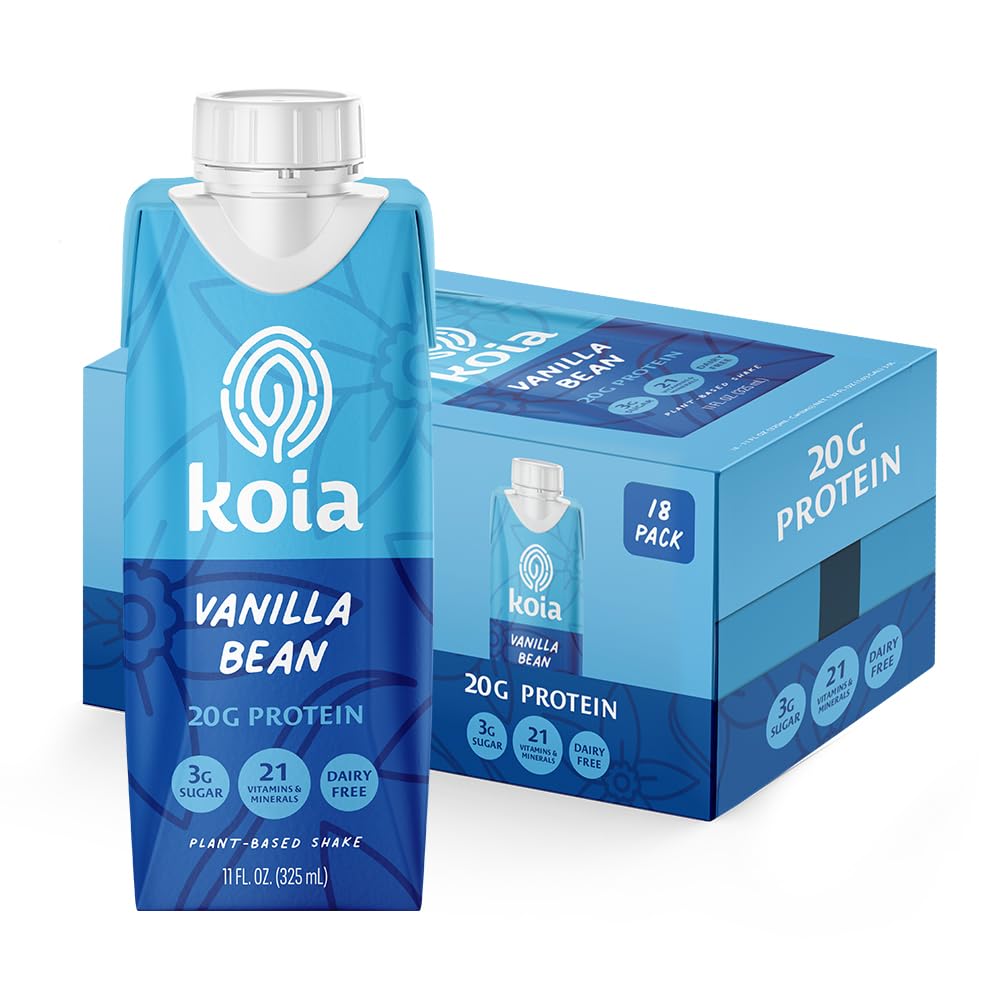 Koia Vanilla Bean Protein Shake 11oz 18-Pack
