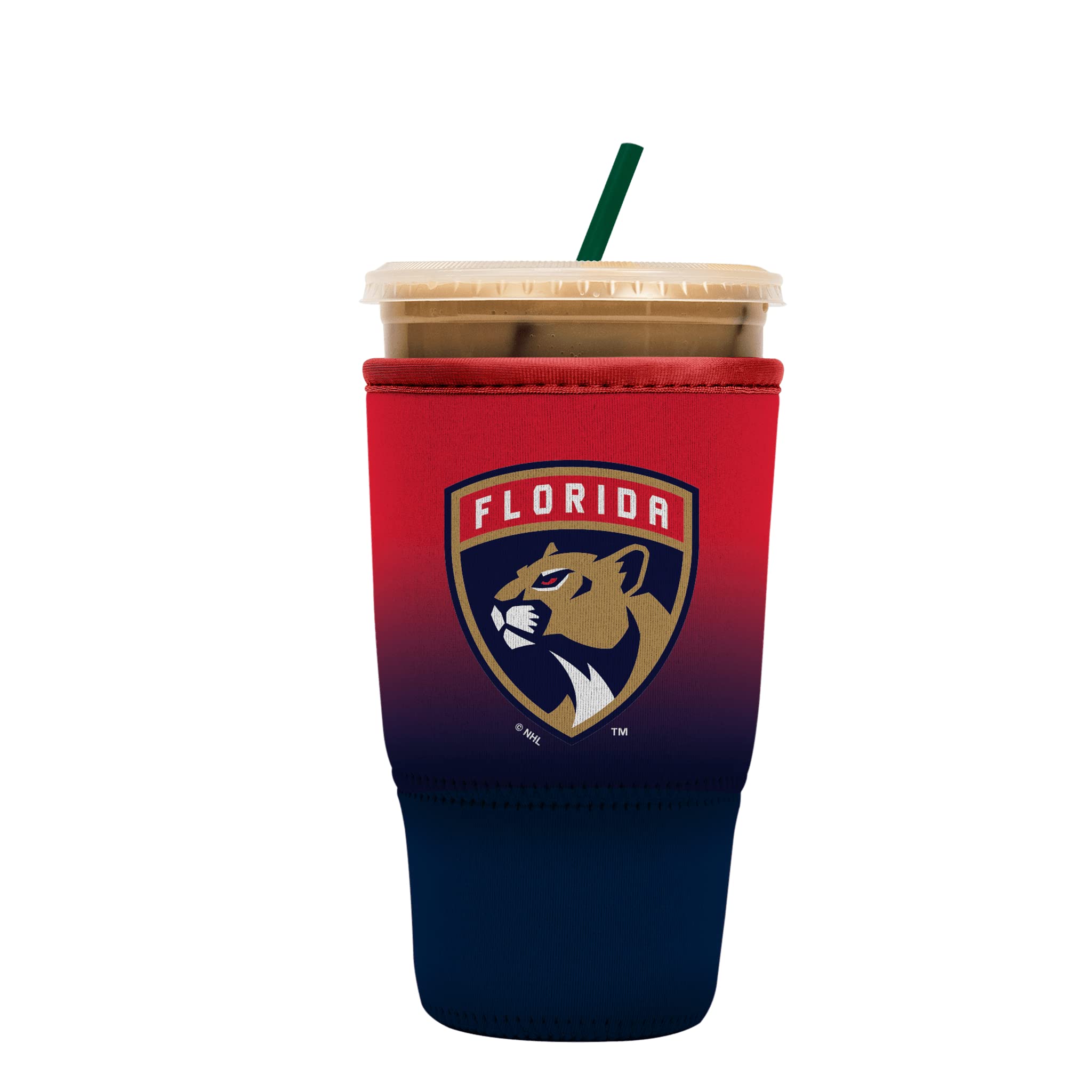 Sok It JavaSok Florida Panthers Iced Coffee Sleeve Large
