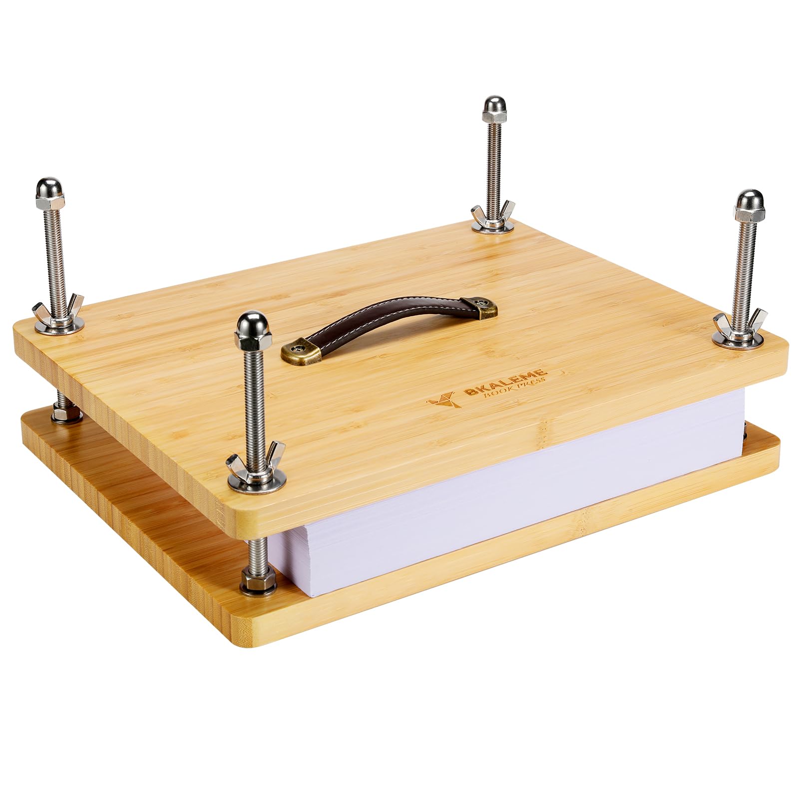 Large Wood Book Press 14.7x11.4 with Handle