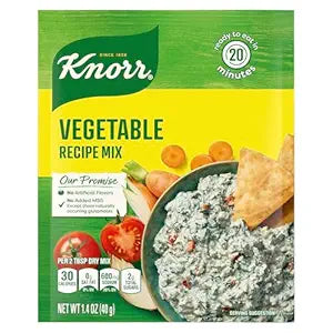 Knorr Soup Mix and Recipe Mix Vegetable For Soups, Sauces and Simple Meals No Artificial Flavors 1.4 oz