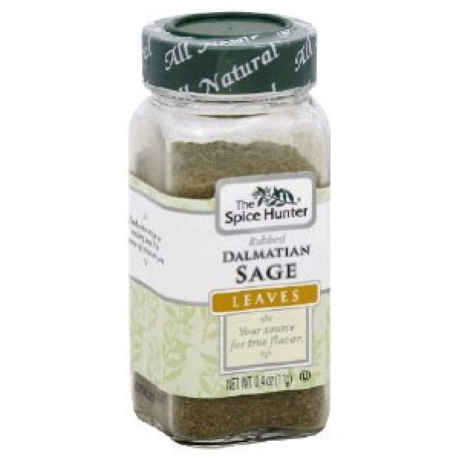 The Spice Hunter, Sage Rubbed Dalmatian Leaves, 0.4 Ounce