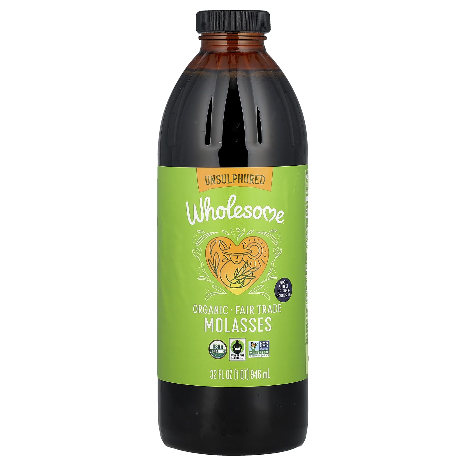 Wholesome Organic Molasses 32oz