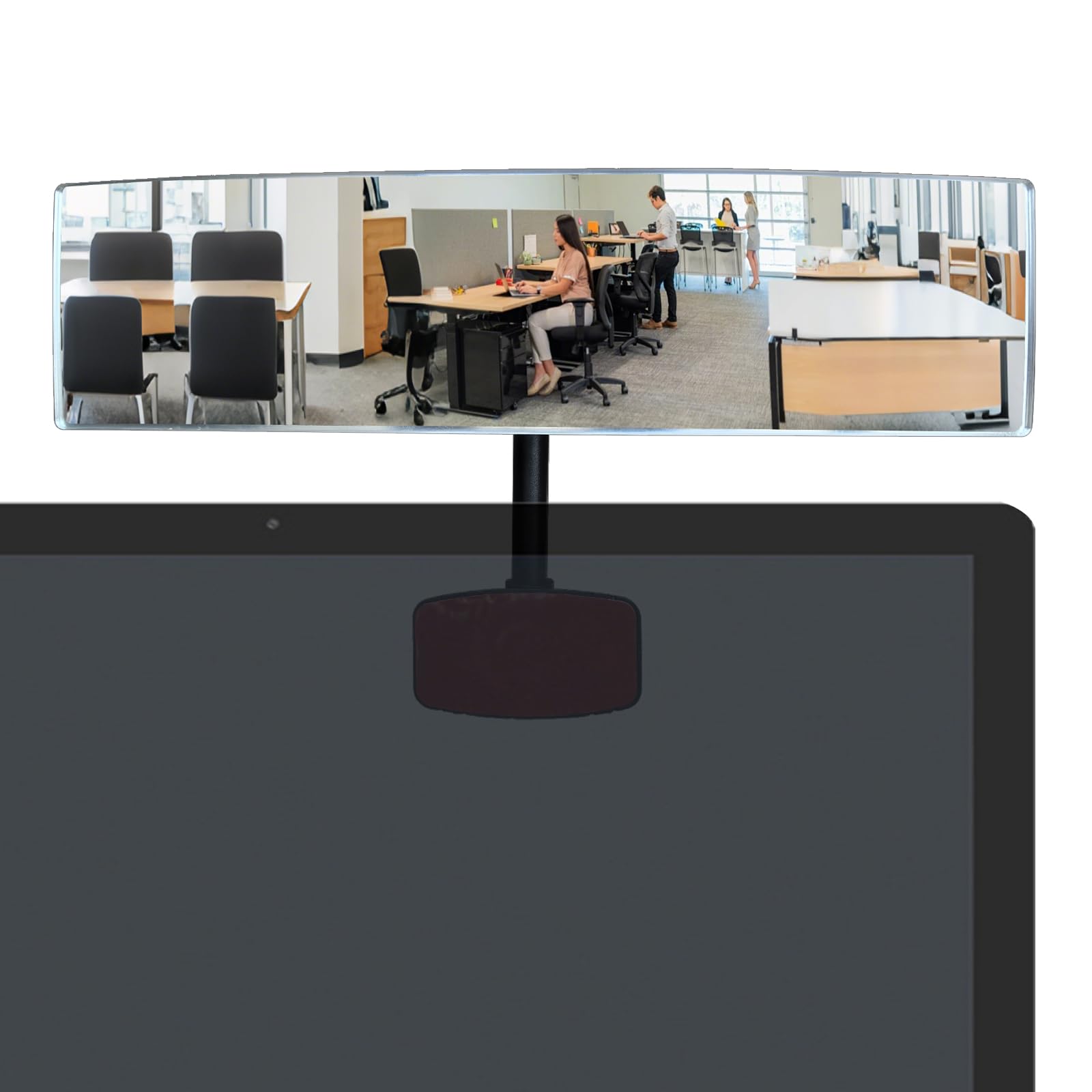 Nnaningo Wide Angle Convex Computer Monitor Mirror