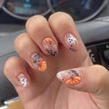Halloween Themed Professional False Nails 24 Pcs