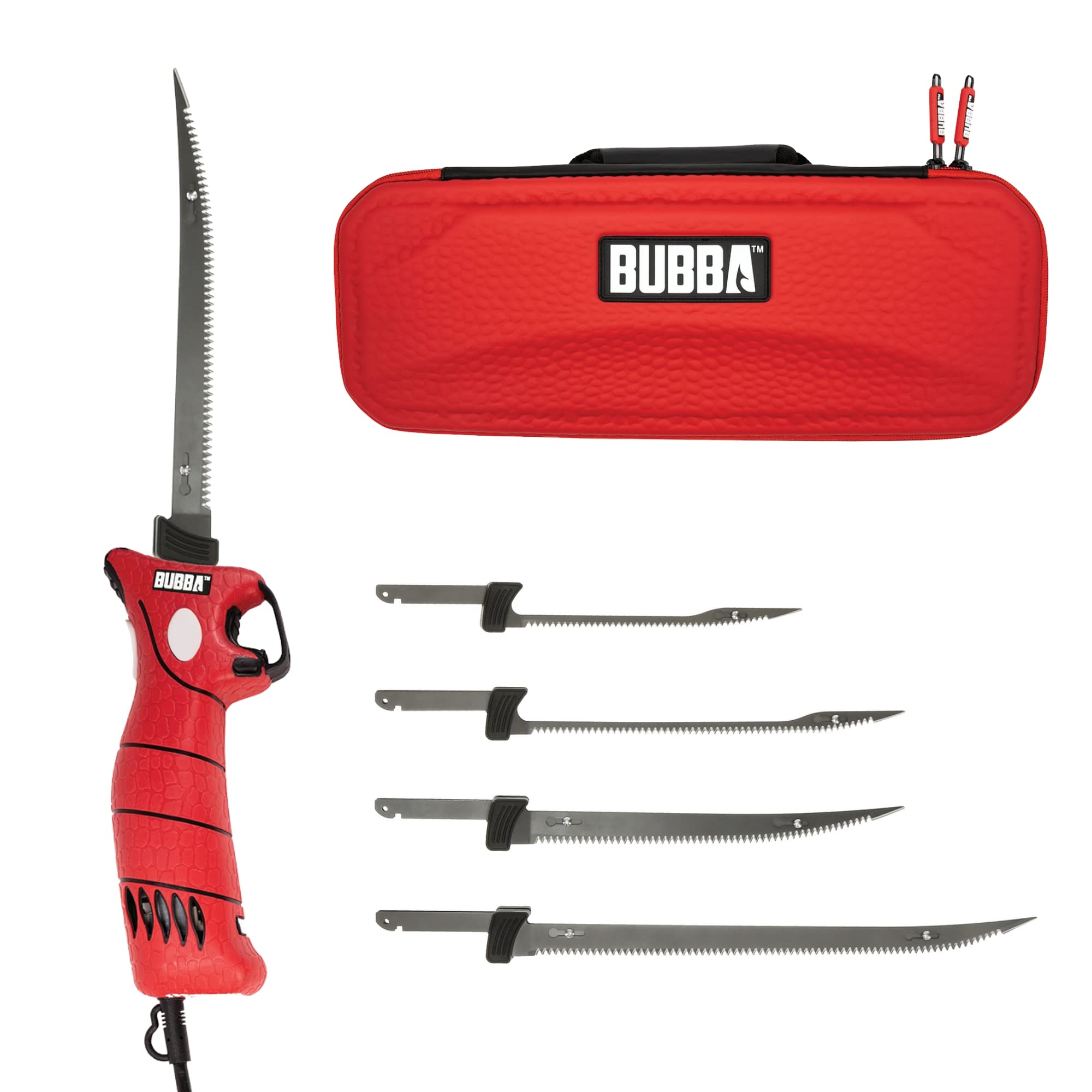 BUBBA 110V Electric Fillet Knife with Blades Case