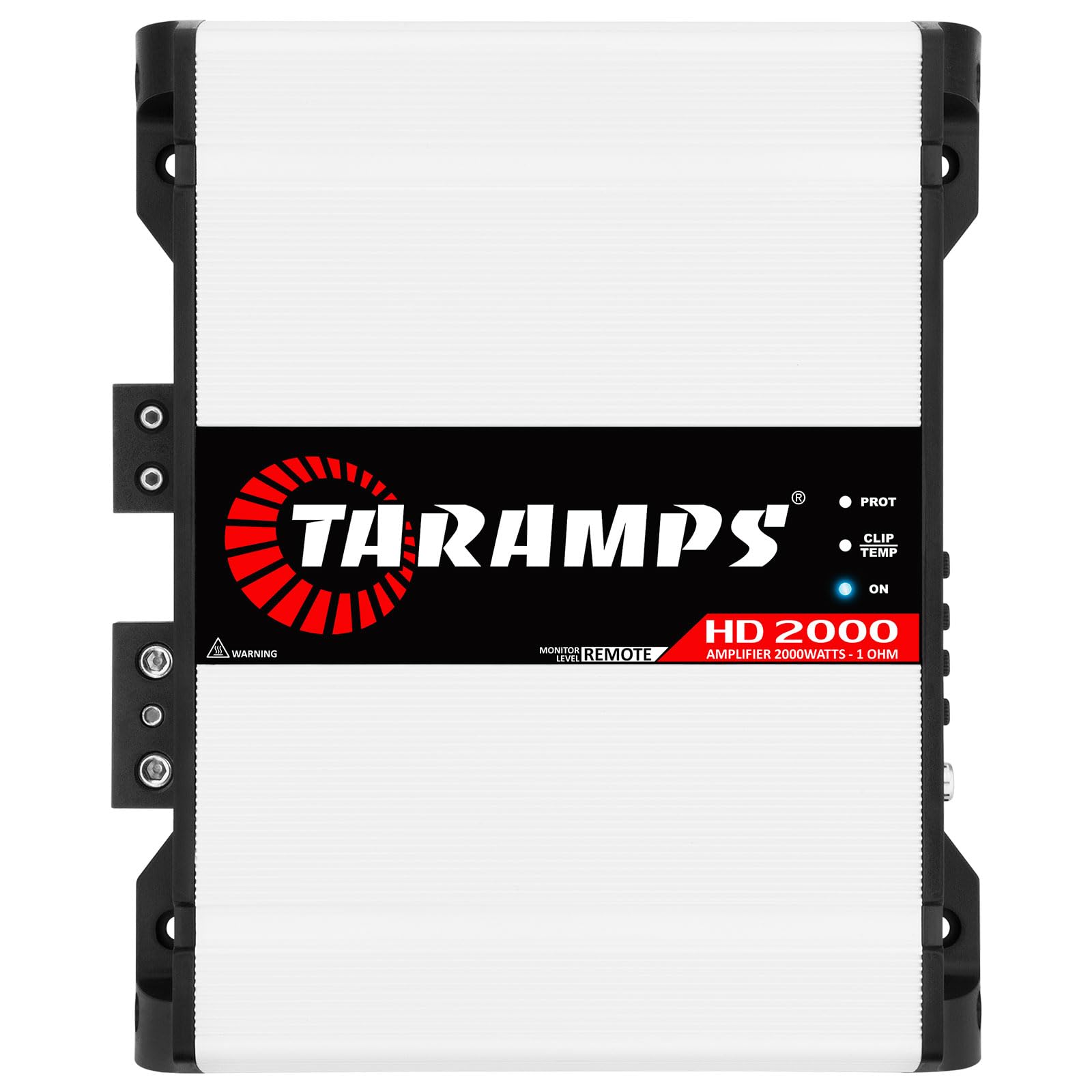 Taramps HD 2000 1-Ohm 2000W Monoblock Amplifier White