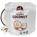 Mavuno Harvest Coconut Chips Dried Fruit Snack | Unsweetened Organic Dried Coconut Strips | Gluten Free Snack | Healthy Snacks for Kids and Adults | Vegan, Non GMO, Direct Trade | 2 Ounce