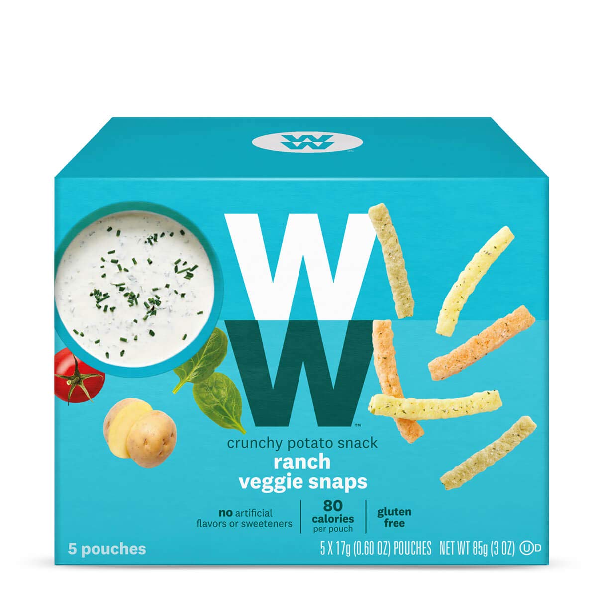 Weight Watchers Ranch Veggie Snaps 0.6oz 5-Pack