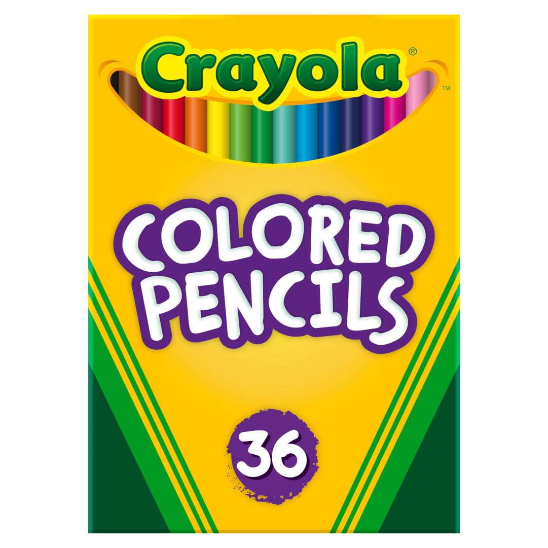 Crayola Colored Pencils Pre-Sharpened 36-Count