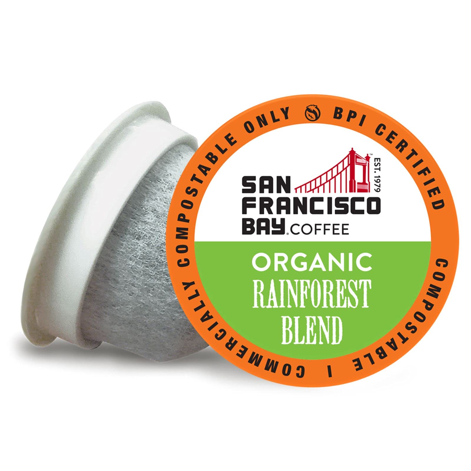 SF Bay Organic Rainforest Blend K-Cups 36-Count