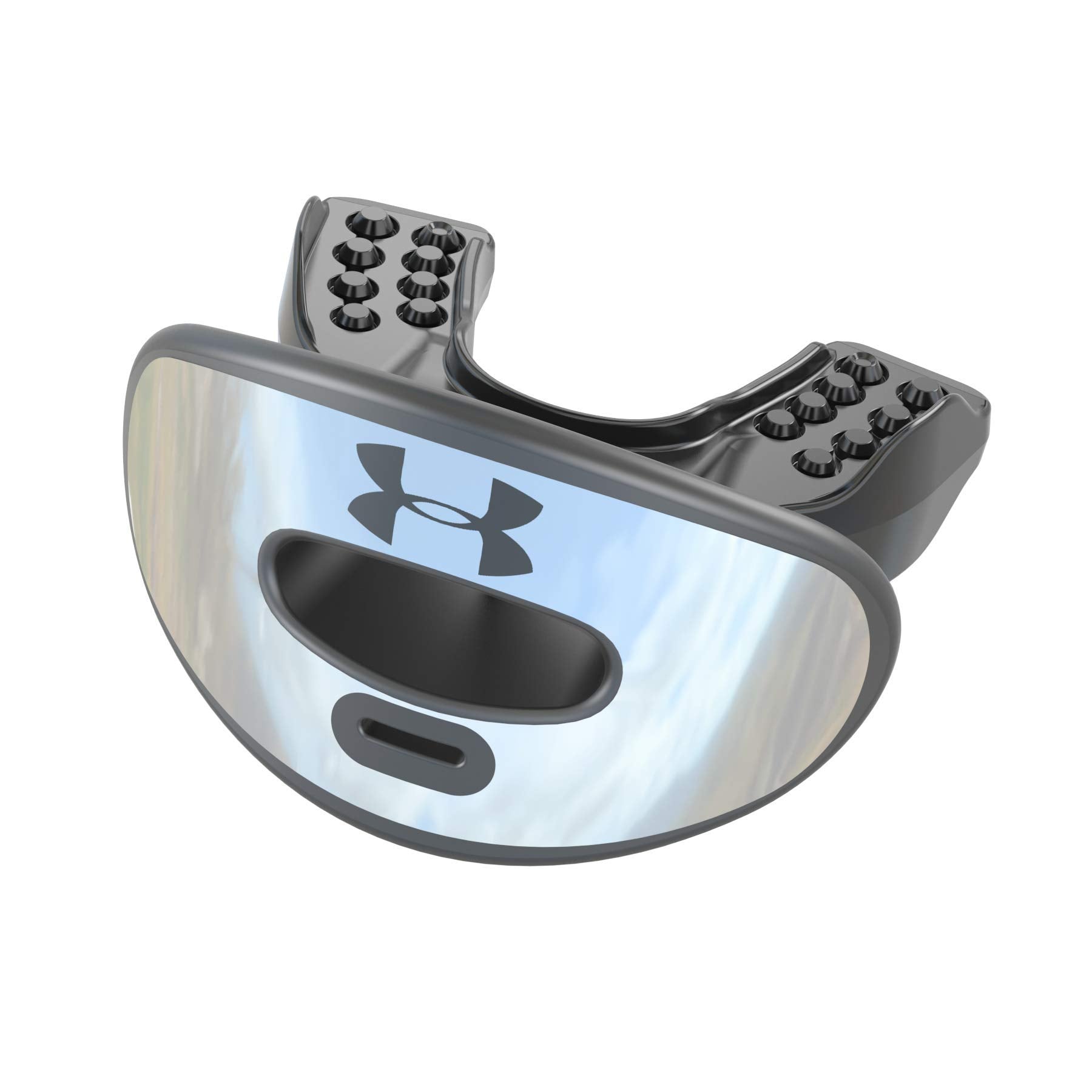 Under Armour Football Lip Guard Mouthpiece Silver