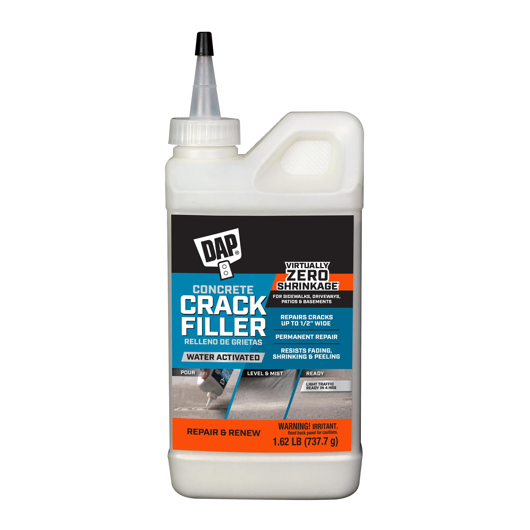 DAP Concrete Crack Filler Gray 1.62lb