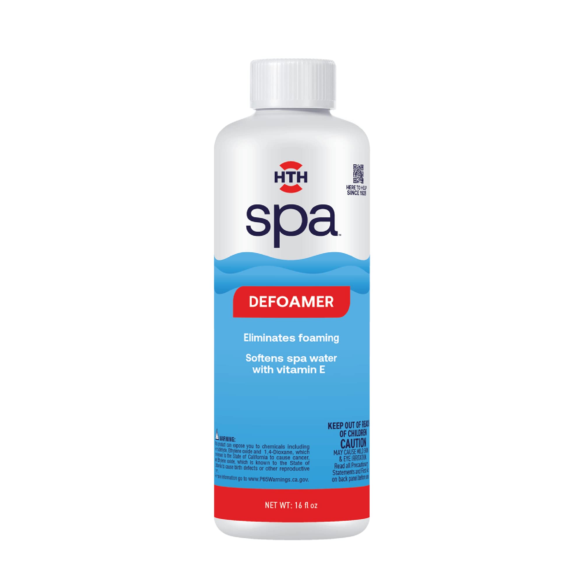 HTH Spa Defoamer Hot Tub Chemical 16oz