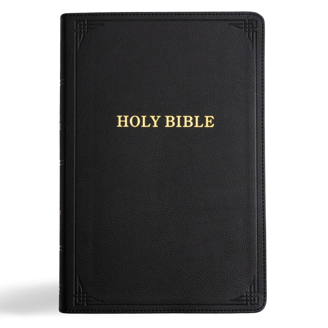 KJV Giant Print Bible Black LeatherTouch